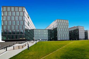 Dijital park, koltuk Penta, Bratislava, Petrzalka, Slovakya.