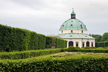Çek Cumhuriyeti, Kromeriz 'deki çiçek bahçesi.