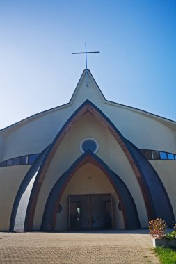 Modern Katolik Kilisesi, Rajecke Teplice, Slovakya.
