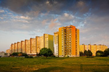 Sabah Petrzalka konutlarında, Bratislava, Slovakya