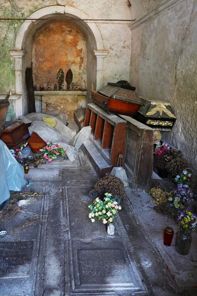 Tomb Cemetery Brac Island Supetar Croatia — Stock Photo, Image
