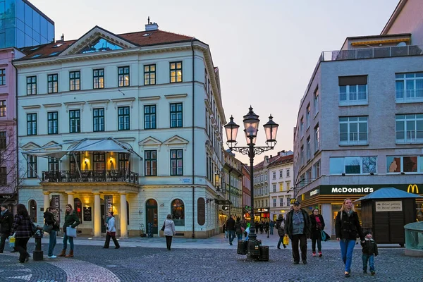 Historisches Zentrum Korzo Bratislava Slowakei — Stockfoto