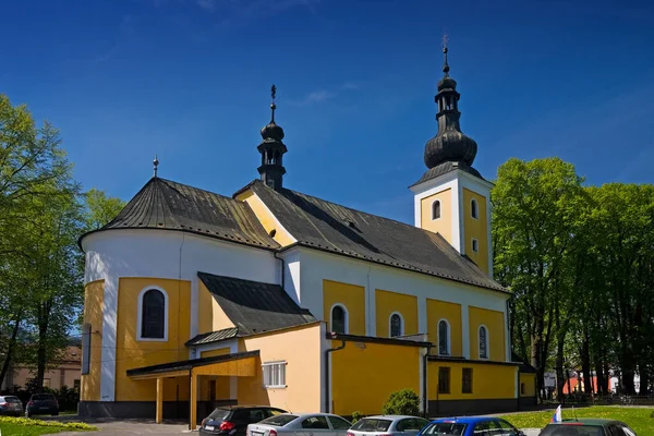 Szent Bertalan Templom Római Katolikus Cadca Szlovákia — Stock Fotó
