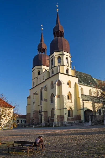 斯洛伐克 特雷纳瓦 圣尼古拉斯大教堂 — 图库照片