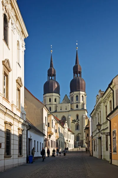 Базиліка Святого Миколая Трнава Словаччина — стокове фото