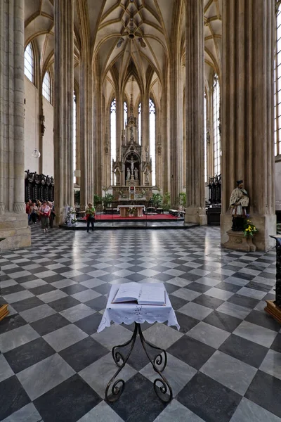 Iglesia Gótica Santiago Brno República Checa —  Fotos de Stock