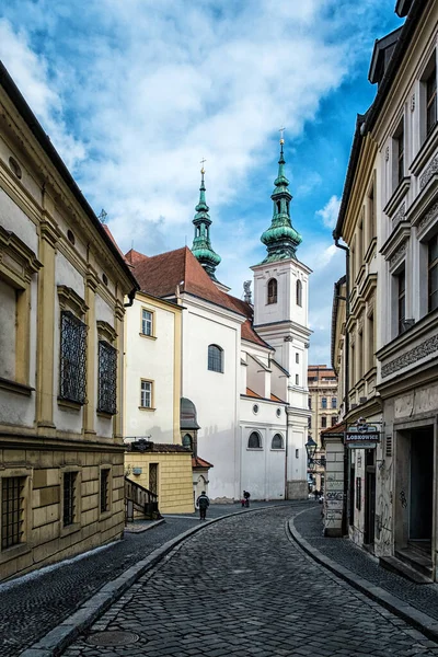 Kyrkan Michael Brno Tjeckien — Stockfoto