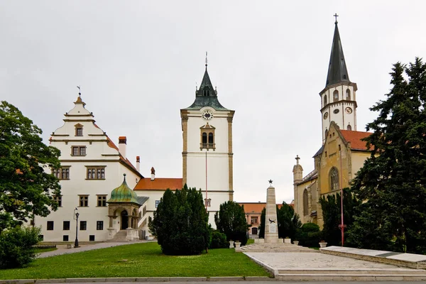 Levoca Unesco Slovakya Daki James Bazilikası — Stok fotoğraf