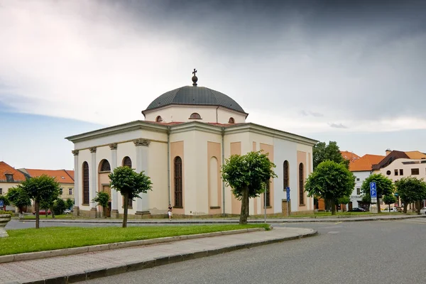 Evangélikus Templom Városközpont Lőcse Unesco Szlovákia — Stock Fotó