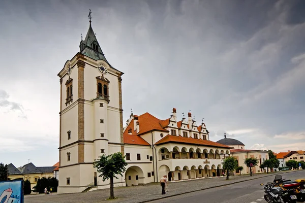 Ratusz Zabytkowy Budynek Lewocza Unesco Słowacja — Zdjęcie stockowe