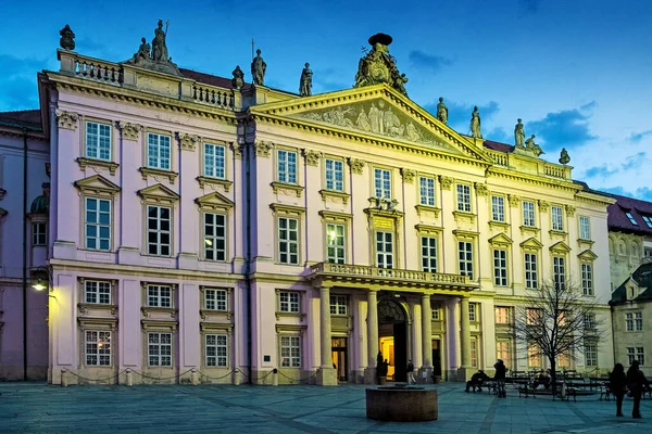 Primate Palace Bratislava City Center Old Town Slovakia — стоковое фото