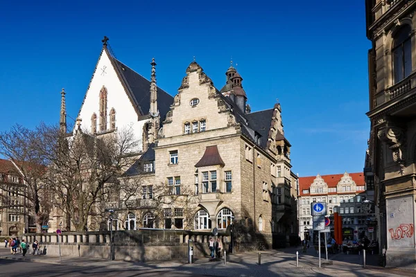 Thomaskirche Leipzig Deutschland — Stockfoto