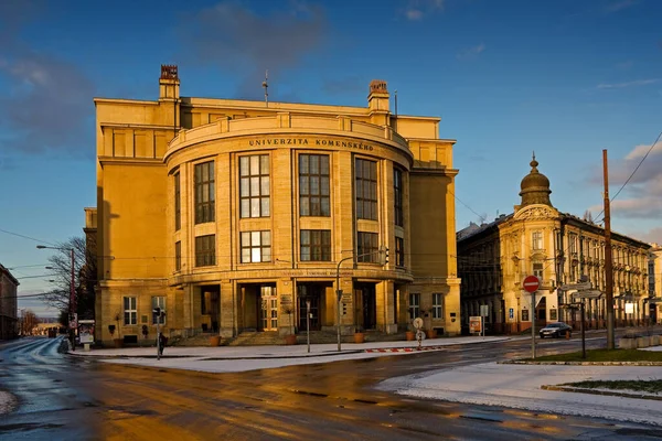 Bratislava Slovakya Daki Comenius Üniversitesi — Stok fotoğraf