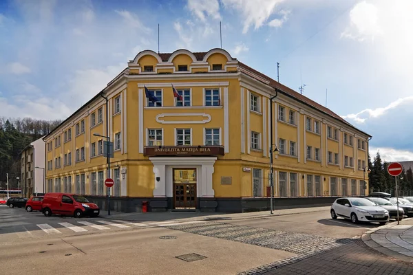 Matej Bel Üniversitesi Banska Bystrica Slovakya — Stok fotoğraf