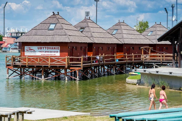 See Senec Sommerferien Slowakei Senec — Stockfoto