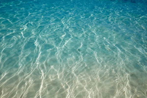 Fondo Agua Playa Tropical — Foto de Stock