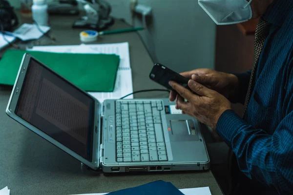 lawyer, office worker searching a document and reading important documents for his job.