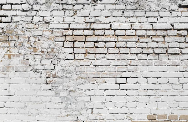Tło Grunge Ceglane Ściany Stare Biały Cegła — Zdjęcie stockowe