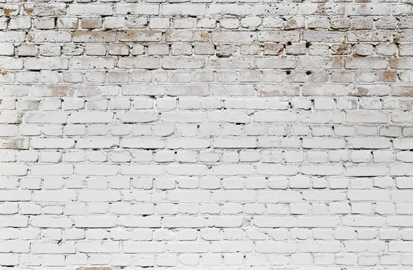 白いレンガの壁の背景 ビンテージの石積みのテクスチャ — ストック写真