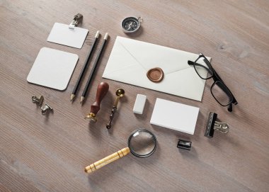 Retro Kırtasiye şablonu