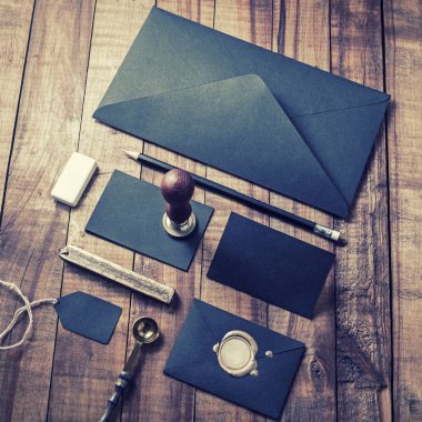 Siyah ileti örneği şablonu