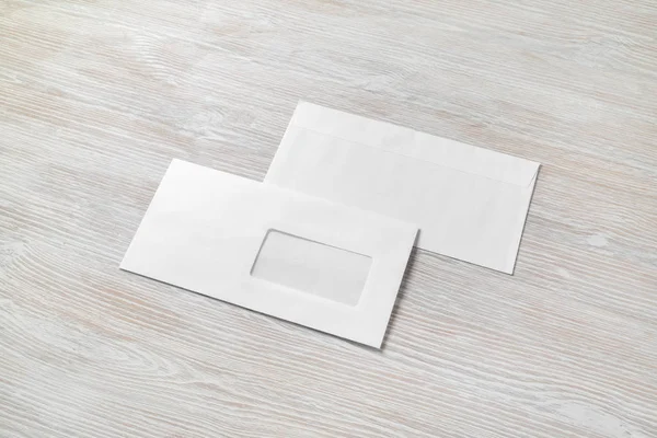 Два Конверти поштові паперові — стокове фото