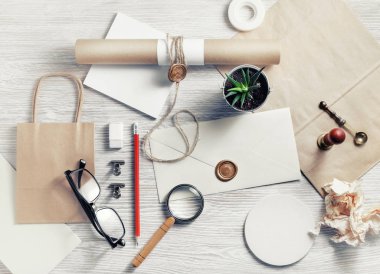 Boş retro Kırtasiye