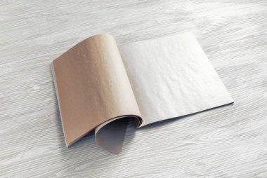 Boş dergi sayfaları