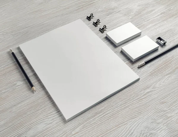 Blank business stationery — Stock Photo, Image