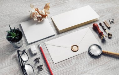 Boş vintage Kırtasiye