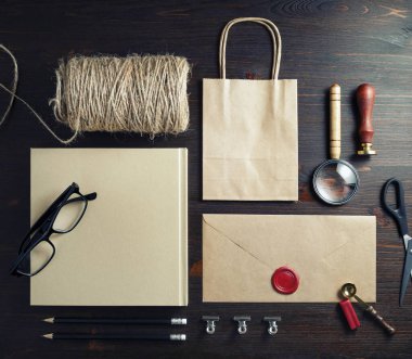 Kraft kırtasiye seti