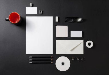 Boş kurumsal Kırtasiye