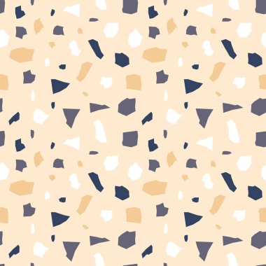 terrazzo soyut dikişli vektör desen arka plan