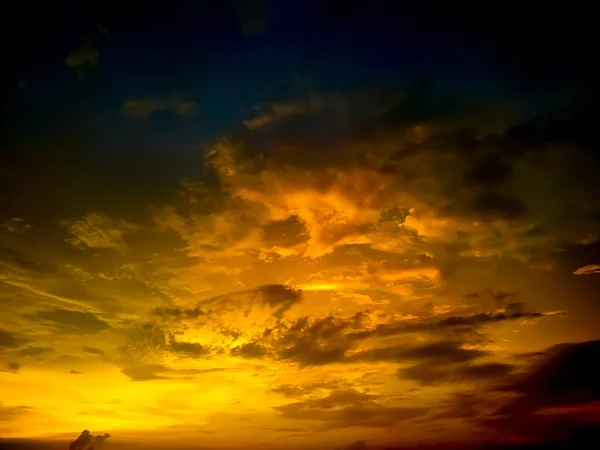 Dämmerhimmel Hintergrund Mit Buntem Himmel Der Dämmerung Hintergrund — Stockfoto