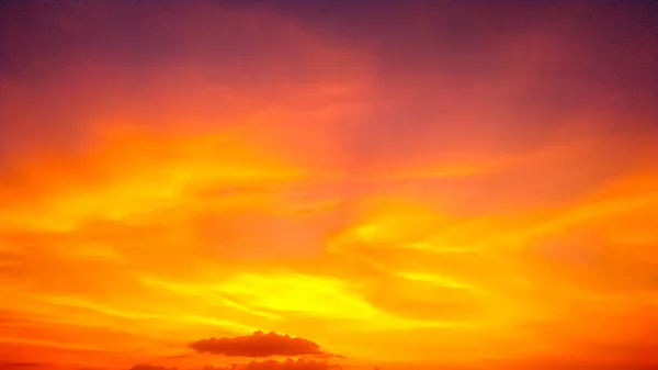 Красивий Оранжевий Перегляд Часу Заходу Сонця — стокове фото