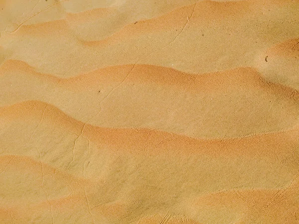 Jemný Plážový Písek Letním Slunci — Stock fotografie
