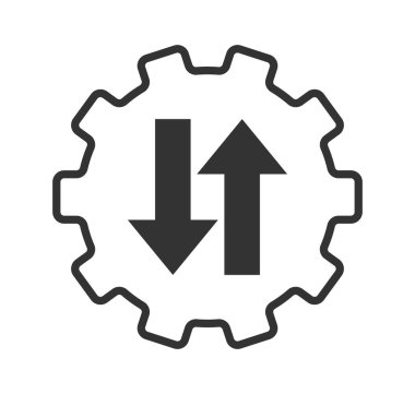 Veri Koruması ve Kullanıcı Yetkilendirmesi için Parola Güvenlik Simgesi Asma Kilit Sembolü. Vektör İllüstrasyonu