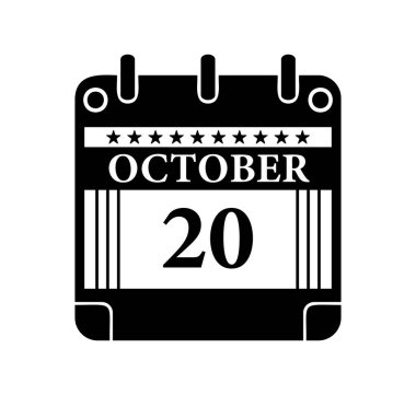 23 Ekim Takvim Simgesi Olaylar için Siyah ve Beyaz Tarih Grafiği