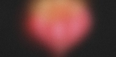 Ilık Gradyan ve Karanlık Kontrast ile Parlayan Kalp Şeklinde Soyut Arkaplan. Parlak çizgileri olan soyut arkaplan