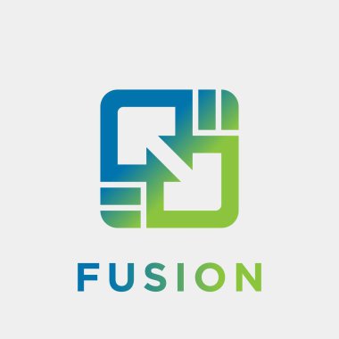 Fusion Arrow vektör tasarımı çizimi