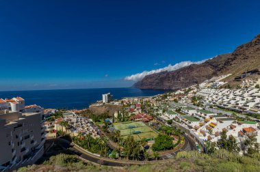 Los Gigantes Kayalıkları Acantilados de los Gigantes Tenerife, İspanya