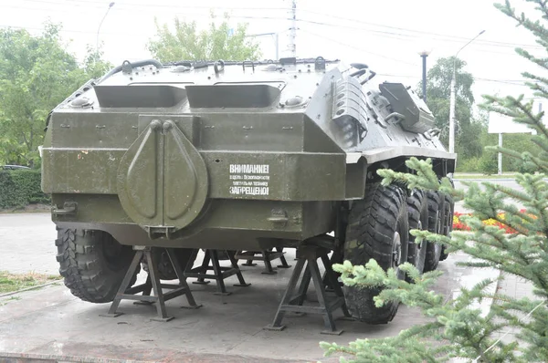 Opancerzony Transporter Personelu Apc — Zdjęcie stockowe