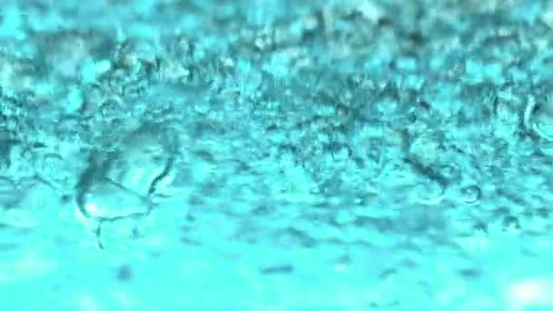 慢动作中的水泡 — 图库视频影像