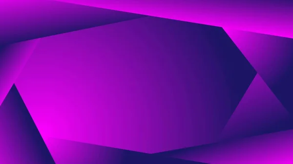 Geometrischer Abstrakter Hintergrund Farbverlauf Violett Folge Vektor — Stockvektor