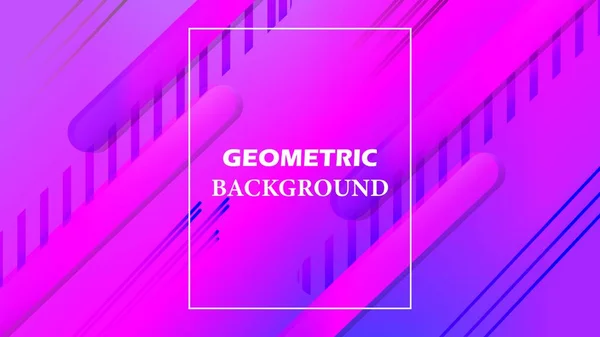 Moderne Geometrische Abstrakte Hintergrund Geometrische Formen Konzept Eps10 Vektor — Stockvektor