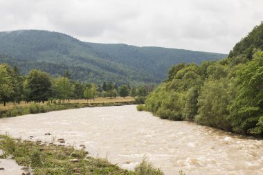 Nehir Karpat Dağları, Batı Ukrayna, İvano-Frankivsk 