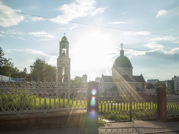 Kościół Mikołaja Truskawiec Ukraina Zachodnia — Zdjęcie stockowe