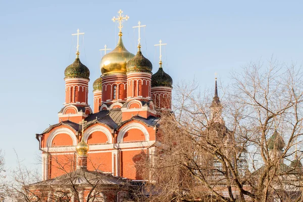 Iglesia Nuestra Señora Del Signo Centro Moscú Rusia — Foto de Stock