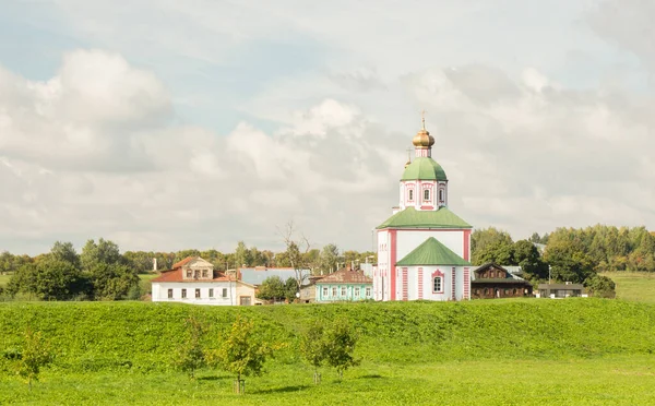 Церковь Phophet Elijah Суздале Россия — стоковое фото