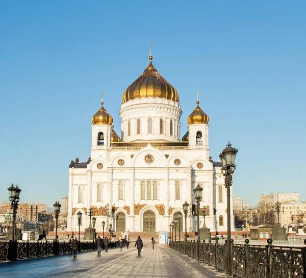 Christ Erlöser Kathedrale Moskau Russland — Stockfoto